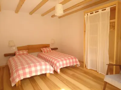 Cama o camas de una habitación en Casa Turreta