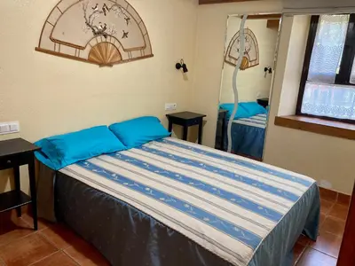 Cama o camas de una habitación en Rincón de Altikarra