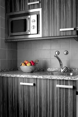 Una cocina o zona de cocina en La Borda de Marco