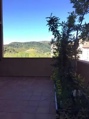 Vista general de una montaña o vista desde el apartamento