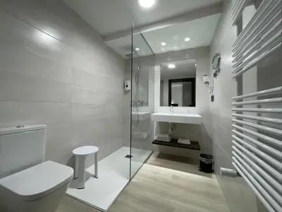 Un baño de Hotel Remigio