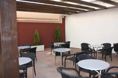 Zona de estar de Hotel Remigio