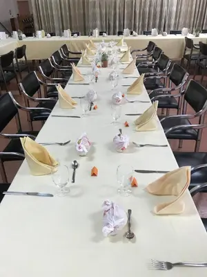Un restaurante o sitio para comer en Hotel Magallón