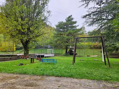 Jardín al aire libre en Complejo Bubal Formigal 3000
