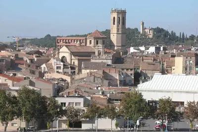 Vista general de Tàrrega o vista desde el hotel