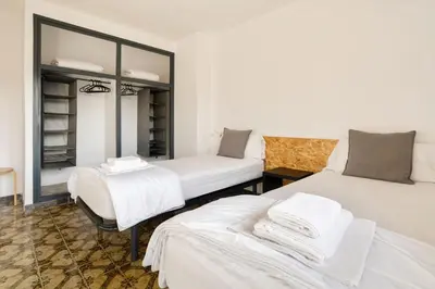 Cama o camas de una habitación en Duc Allotjament