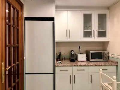 Una cocina o zona de cocina en Mundo-Abeona