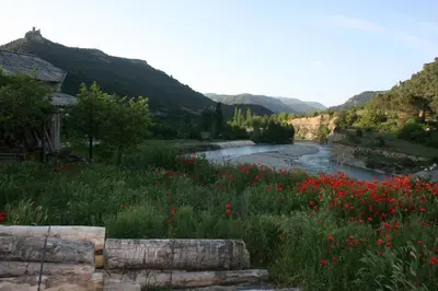 Paisaje cerca of this country house