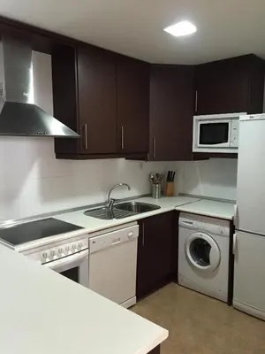 Una cocina o zona de cocina en Apartamentos Panticosa