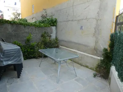 Plano de Casa con jardín frente ciudadela