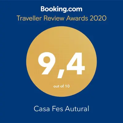 Certificado, premio, señal o documento que está expuesto en Casa Fes Autural