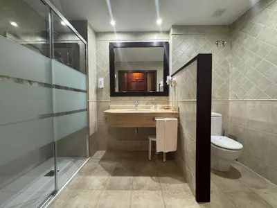 Un baño de Hotel Cotiella