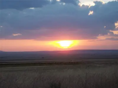 Amanecer o atardecer desde el hostal o pensión o alrededores