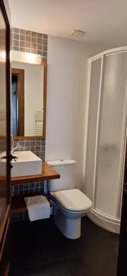 Un baño de Apartamentos Turísticos Batlle Laspaules