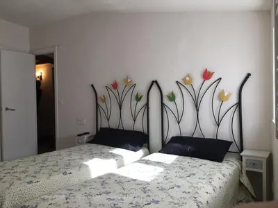 Cama o camas de una habitación en Apartamento Mañueta