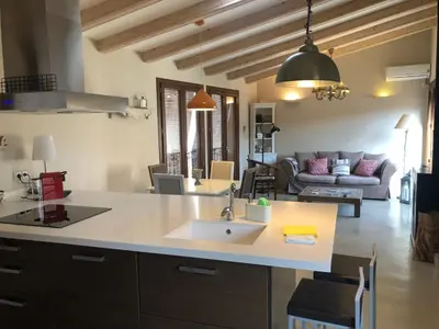Una cocina o zona de cocina en La Caseta de Porrera