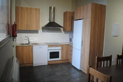 Una cocina o zona de cocina en Guara Rural