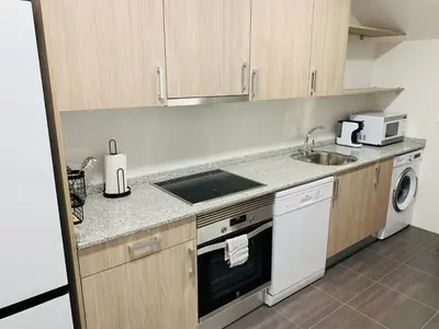 Una cocina o zona de cocina en Apartamentos Best Ainsa