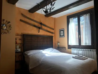 Cama o camas de una habitación en Apartamento Lucía