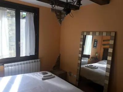 Cama o camas de una habitación en Apartamento Lucía