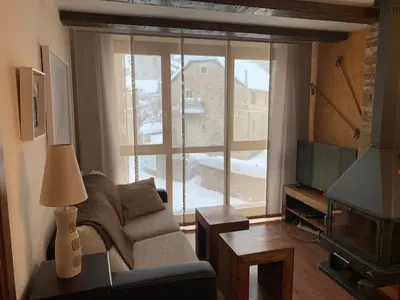 Una televisión o centro de entretenimiento en Apartamento Lucía