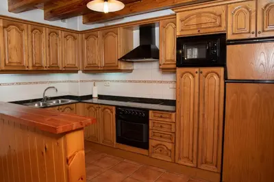 Una cocina o zona de cocina en Turisme Rural Lo Pallé de Cal Bosch