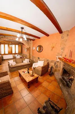 Zona de estar de Casa Rural La Milagrosa
