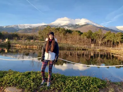 Paisaje cerca of this country house