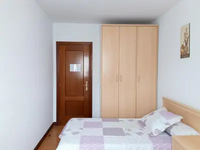 Cama o camas de una habitación en LEKU-EDER
