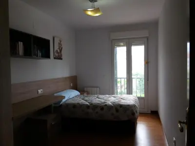 Cama o camas de una habitación en LEKU-EDER
