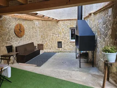 Zona de estar de Casa rural L´Amparo -3 espigas- Categoría superior-15 personas