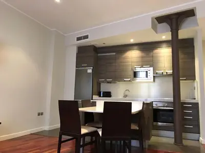 Una cocina o zona de cocina en VTZ El Balcón de Rey Alfonso II