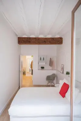 Cama o camas de una habitación en BALCON ENCIERRO! - El Mirador de la Cuesta de Santo Domingo