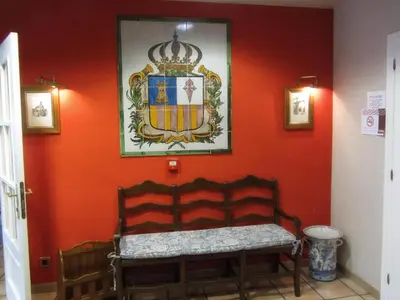 Zona de estar de Hotel Villa de Utrillas