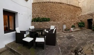 Un patio o zona al aire libre en Casa Janices