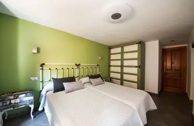 Cama o camas de una habitación en Casa Dominica
