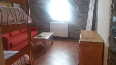 Zona de estar de Casa Rural Basajarau
