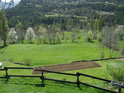 Paisaje cerca of this country house