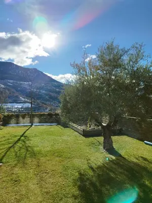 Paisaje cerca of this country house
