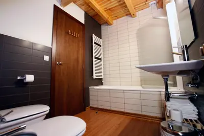 Un baño de Hotel Restaurante Port d'Ager