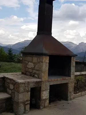 Paisaje cerca of this country house