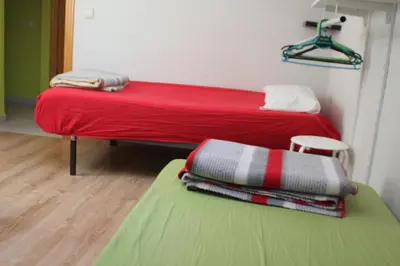 Cama o camas de una habitación en Allucant - Gallocanta