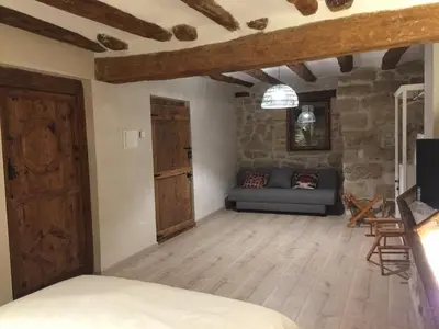 Cama o camas de una habitación en Lastias