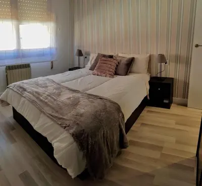 Cama o camas de una habitación en Apartamento 