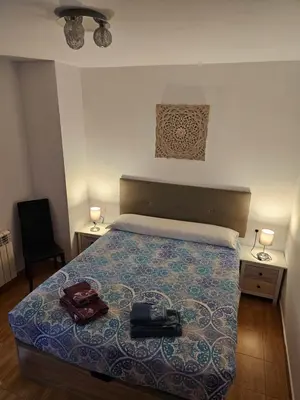Cama o camas de una habitación en Edelweiss