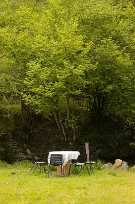 Paisaje cerca of this country house