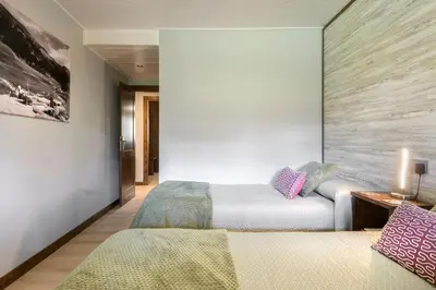 Cama o camas de una habitación en Casa Otal