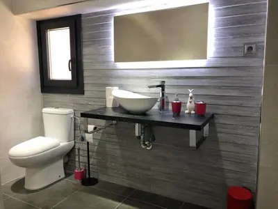 Un baño de Los Ángeles Valderrobres
