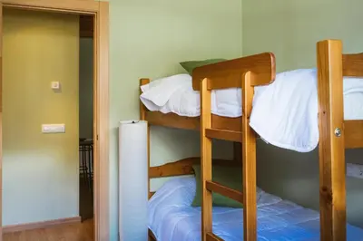 Cama o camas de una habitación en Apartamento Garona
