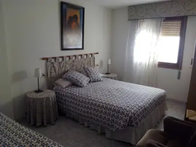 Cama o camas de una habitación en Casa Miguel